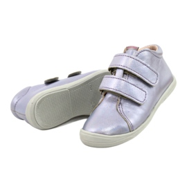 Girls 'Leather kardborrskor 1264 holografisk mazurek purpur 2