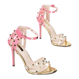 Vices 1420-14A Beige Fushia 36 41 rosa 1