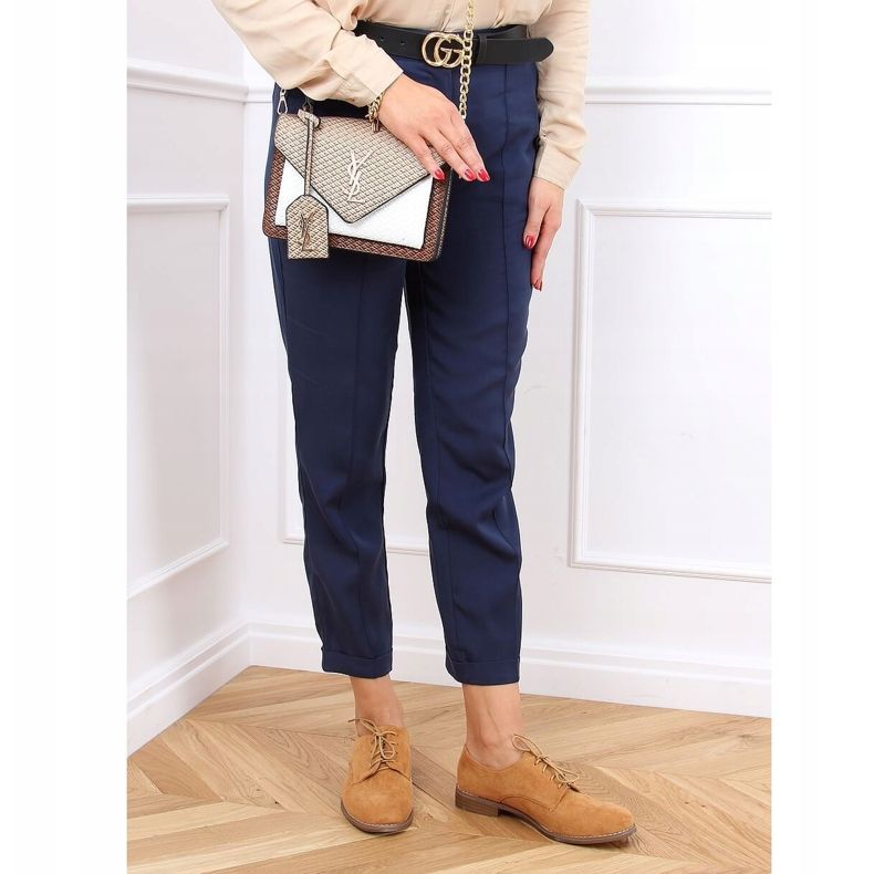 Camel G325 Loafers med snörning i kamel brun 2