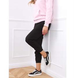 Svarta kvinnors sneakers BL3612-SP Svart 2