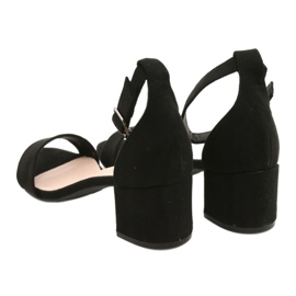 Evento Svart Classic High Heel Sandals 20SD98-1618 4