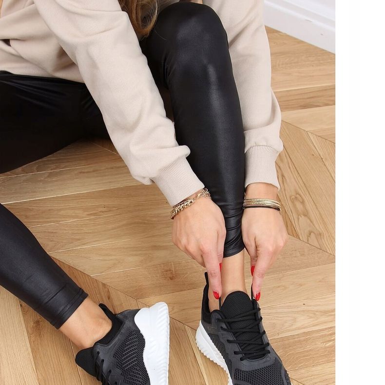 Svarta KK-219 Svarta sportskor 1