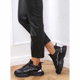 Svart 9933 Svarta sportskor 1