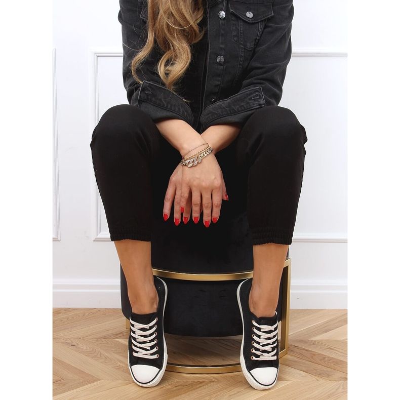 Svarta damskor 3176 Svart 2