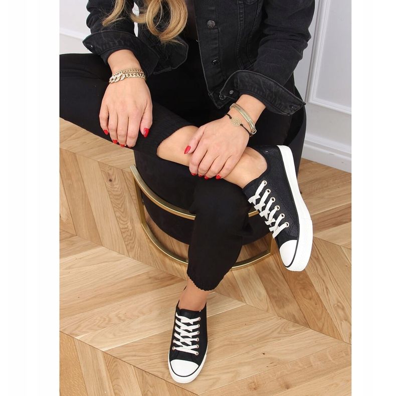 Svarta damskor 3176 Svart 1