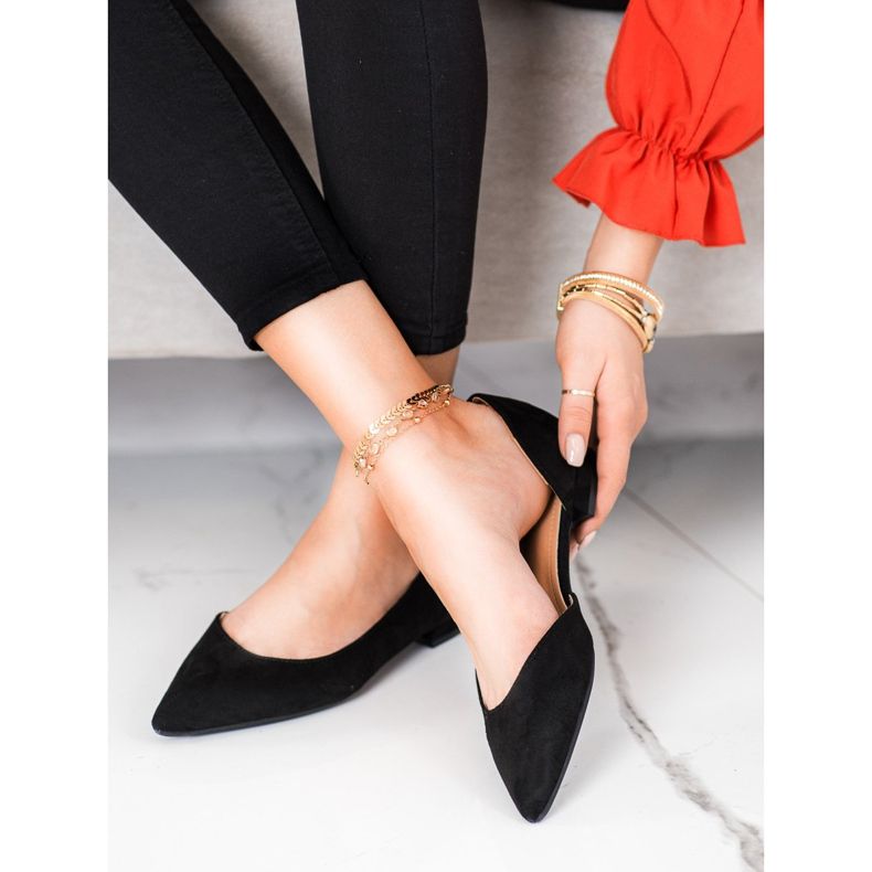 Lovery Mockaballinor med utskärning svart 1