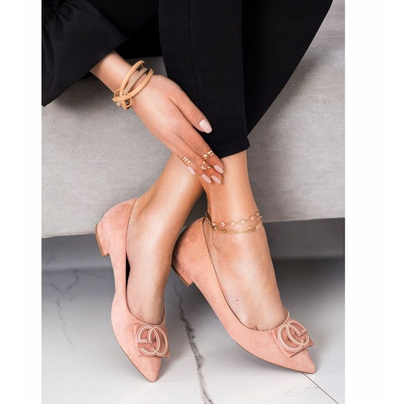 Fama Elegant Ballerina Med Prydnad rosa 2