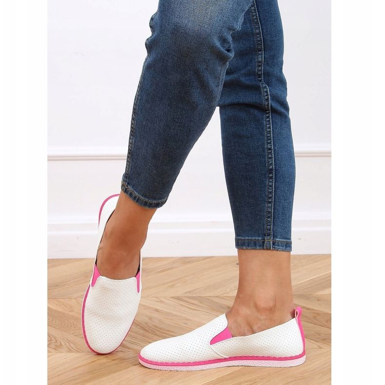 Sneakers slip-on vita AA620 Fushia 2