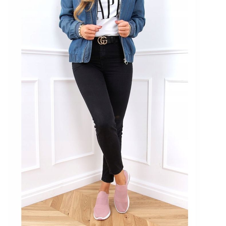 Rosa G-362 rosa strumpor sportskor 1