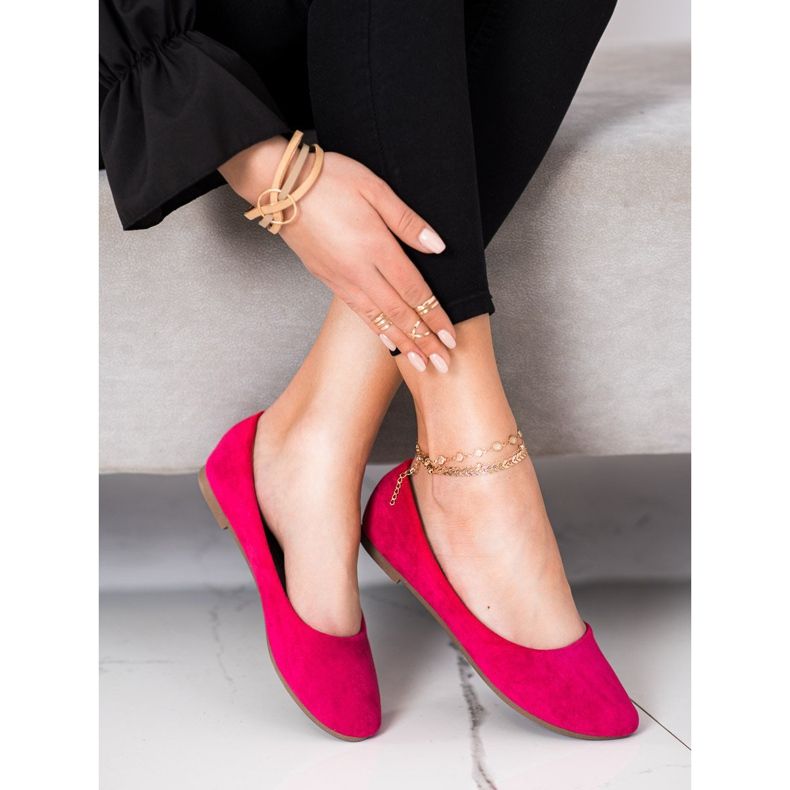 Klassiska VINCEZA -ballerinor rosa 1