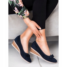 Vinceza Kilkonstruktioner med öppet kilverk marinblå 1