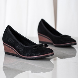 Vinceza Kilkonstruktioner med öppet kilverk svart 1