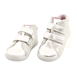 Mazurek Kardborreband i sportläder 1264 silverblomma 2