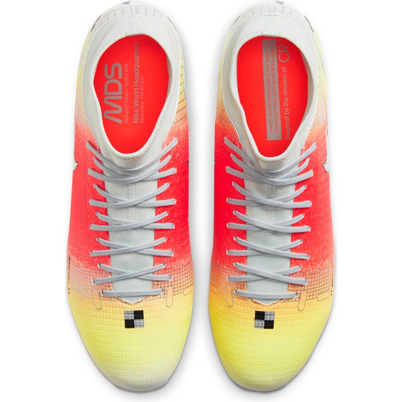 Nike Mercurial Superfly 8 Academy Mds FG / MG CV0948 108 fotbollsskor orange 1