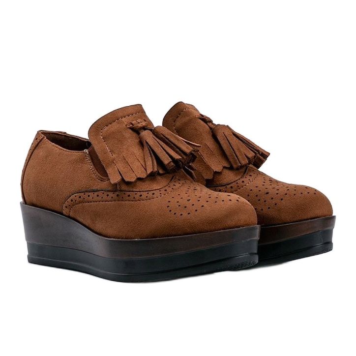 Brun mocka brogues från Makenzie 1