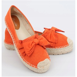 Orange espadriller för kvinnor J131-22 Orange 2