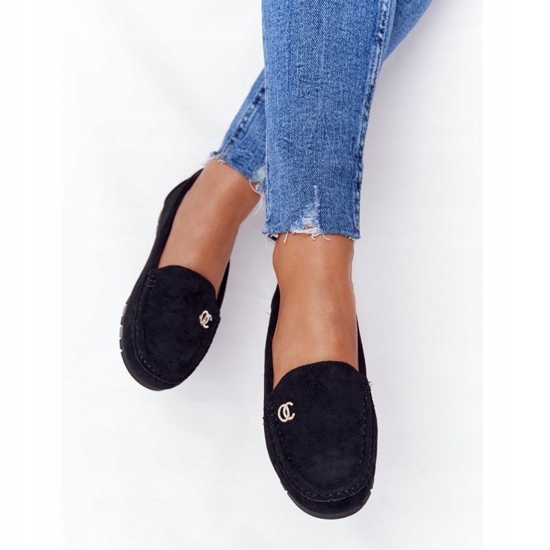 PS1 Dam svart mocka loafers Madelyn 2