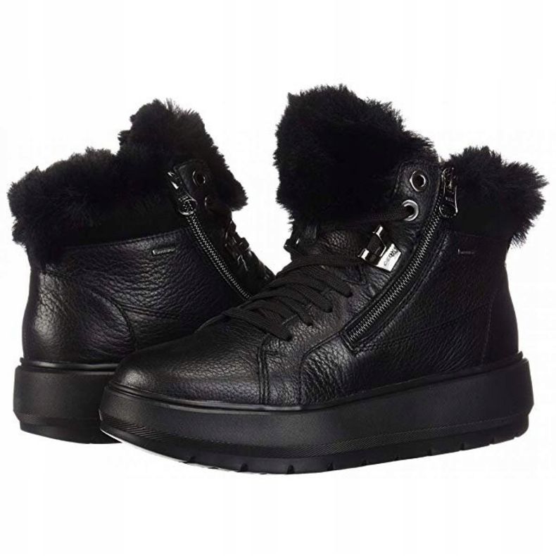 Geox D Kaula B Abx D Tumb Lea W D84AWD-00046-C9999 skor svart 1