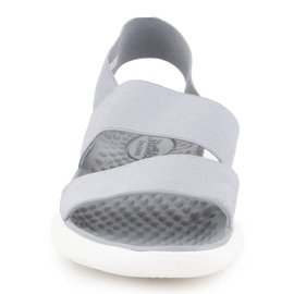 Crocs Literide Stretch Sandal W 206081-00J grå 1