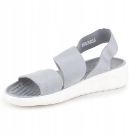 Crocs Literide Stretch Sandal W 206081-00J grå 2