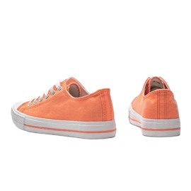 Orange blanka Cora sneakers 1