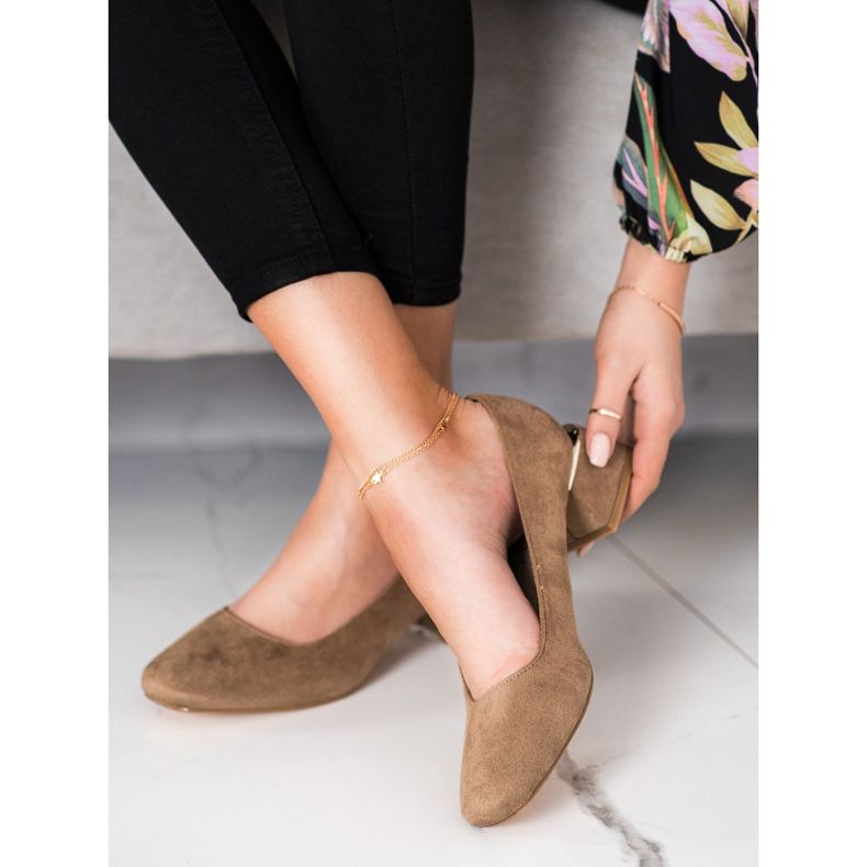 Filippo Pumpar på höga klackar brun 2