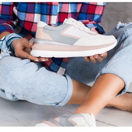 ARTIKER Läderskor på plattformen mångfärgad 1