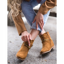 Cm Paris Bruna cowgirls på en kil gul 2