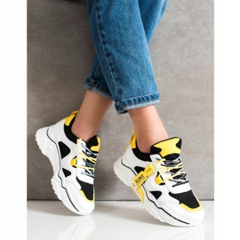 Weide Mode snörskor vit svart mångfärgad 2