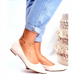 Evento Ballerinor för kvinnor i Spitzmocka Beige Westley 3