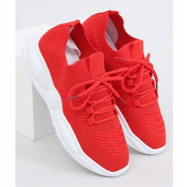 Röda LA40 Röda strumpor sportskor 1