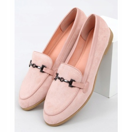 Rosa Kvinnors rosa loafers 8742 Rosa 1