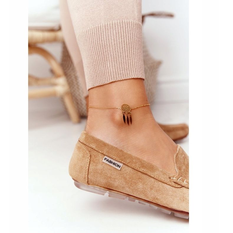 PH1 Loafers i mocka för kvinnor Beige San Marino 1