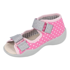 GIRL'S SANDALS PAPI BEFADO 342P016 rosa silver- 3