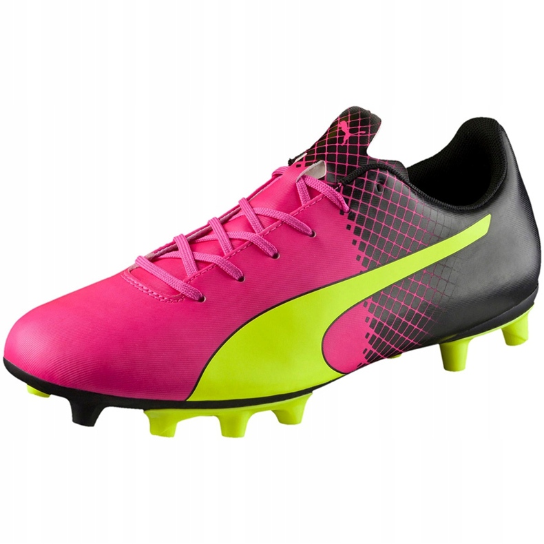 Puma evoSPEED 5.5 Tricks Fg M 10359601 fotbollsskor rosa 3