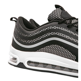 Keyon svarta sneakers för män 1