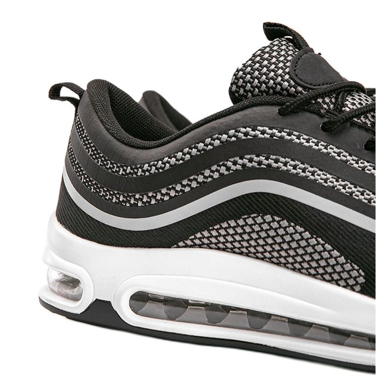 Keyon svarta sneakers för män 1