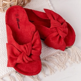 PB2 Barnens röda lilla Wendy flip -flops 1