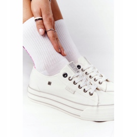 Damskor på Big Star HH274052 Vit plattform 1