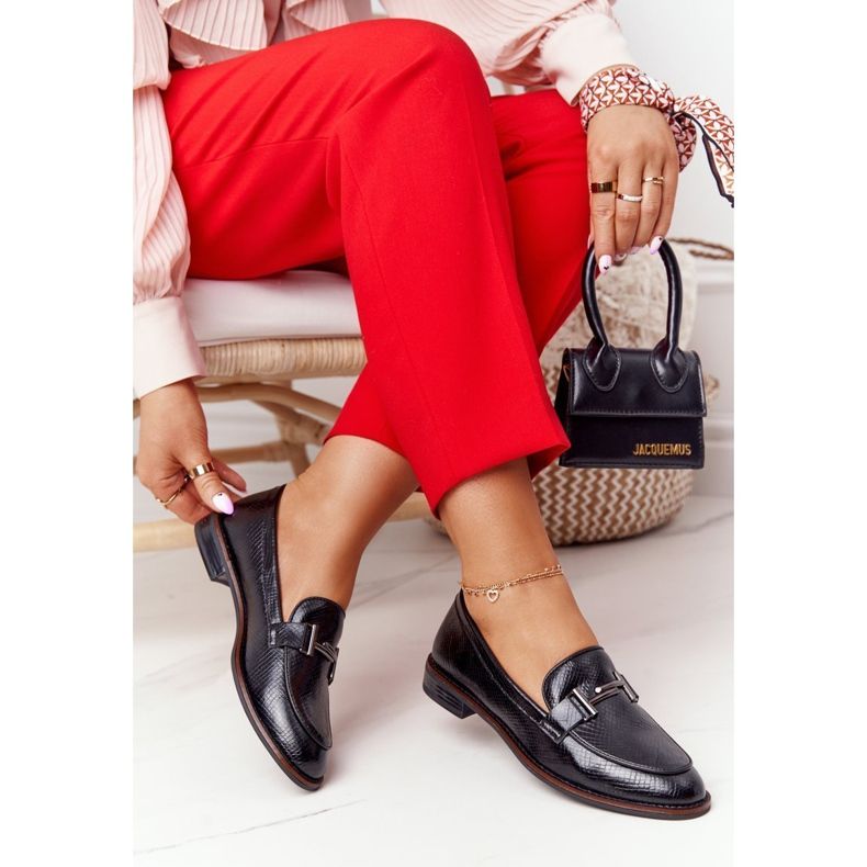 Dam Loafers Sergio Leone PB253 Svart 2