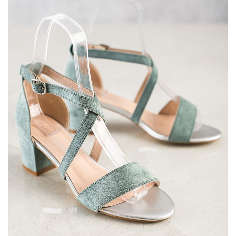 Sergio Leone Strappy Sandaler mångfärgad blå 1