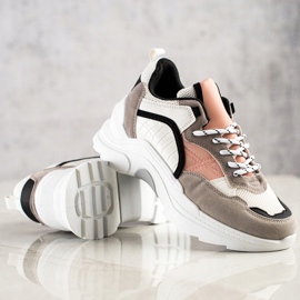 SHELOVET Trendiga färgglada sneakers mångfärgad 1
