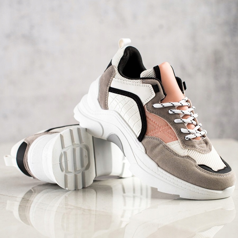 SHELOVET Trendiga färgglada sneakers mångfärgad 1