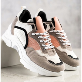 SHELOVET Trendiga färgglada sneakers mångfärgad 2