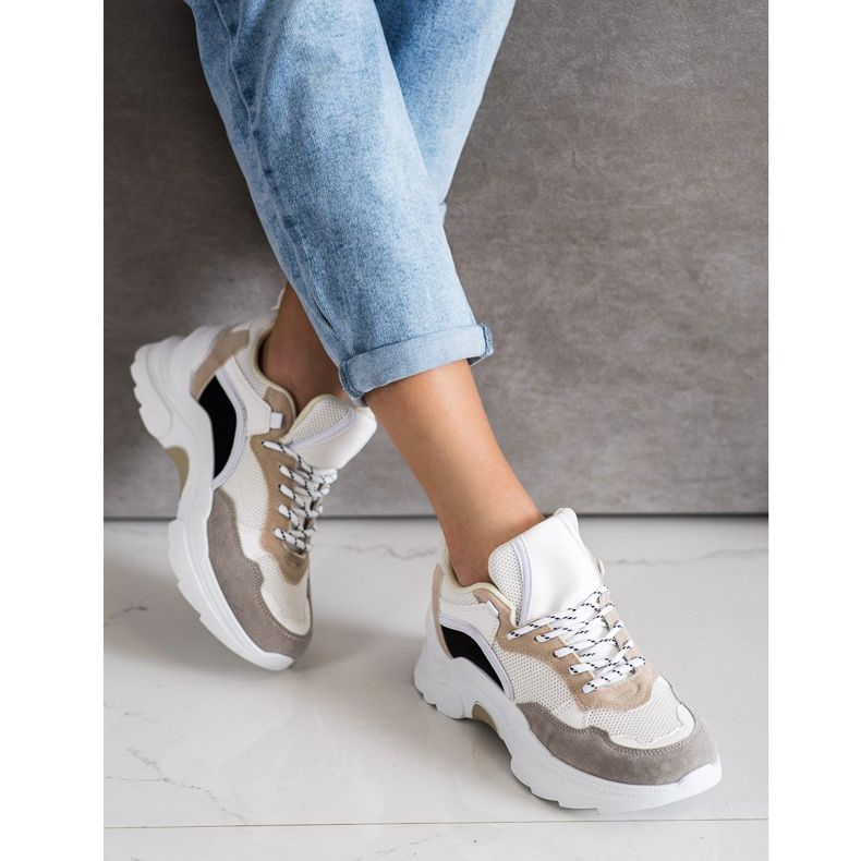 SHELOVET Trendiga färgglada sneakers mångfärgad 1