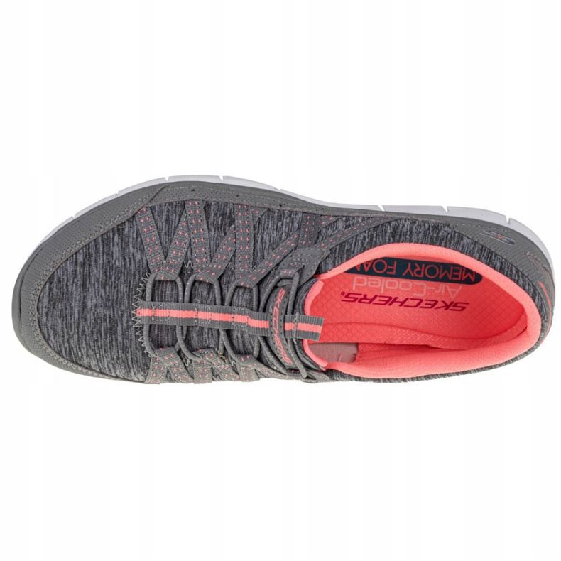 Skechers Gratis Let's Cruise W 104008-GYCL Skor grå 2