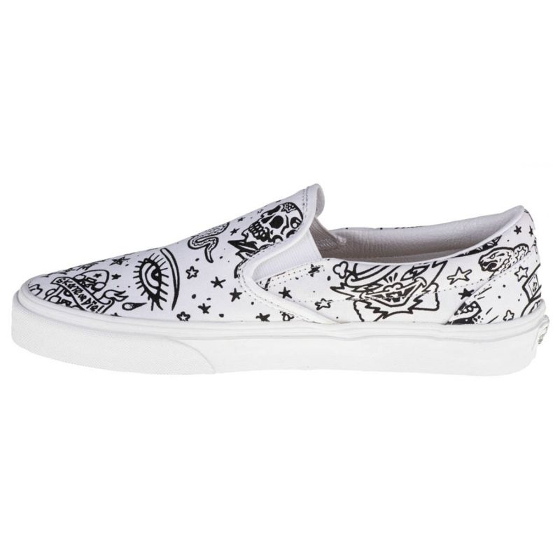 Vans Classic Slip-On U VN0A4BV31IU Skor vit svart 1