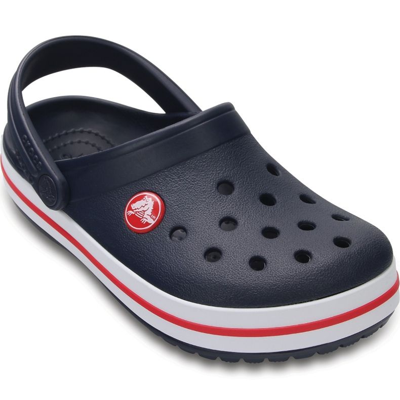 Crocs för barn Crocband Clog K marinblå-röd 204537 485 1