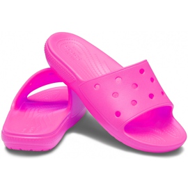 Crocs Classic Slide tofflor dam rosa 206121 6QQ 1