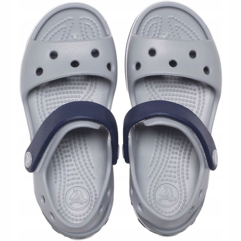 Crocs sandaler för barn Crosband Sandal Barn grå-marinblå 12856 01U 1